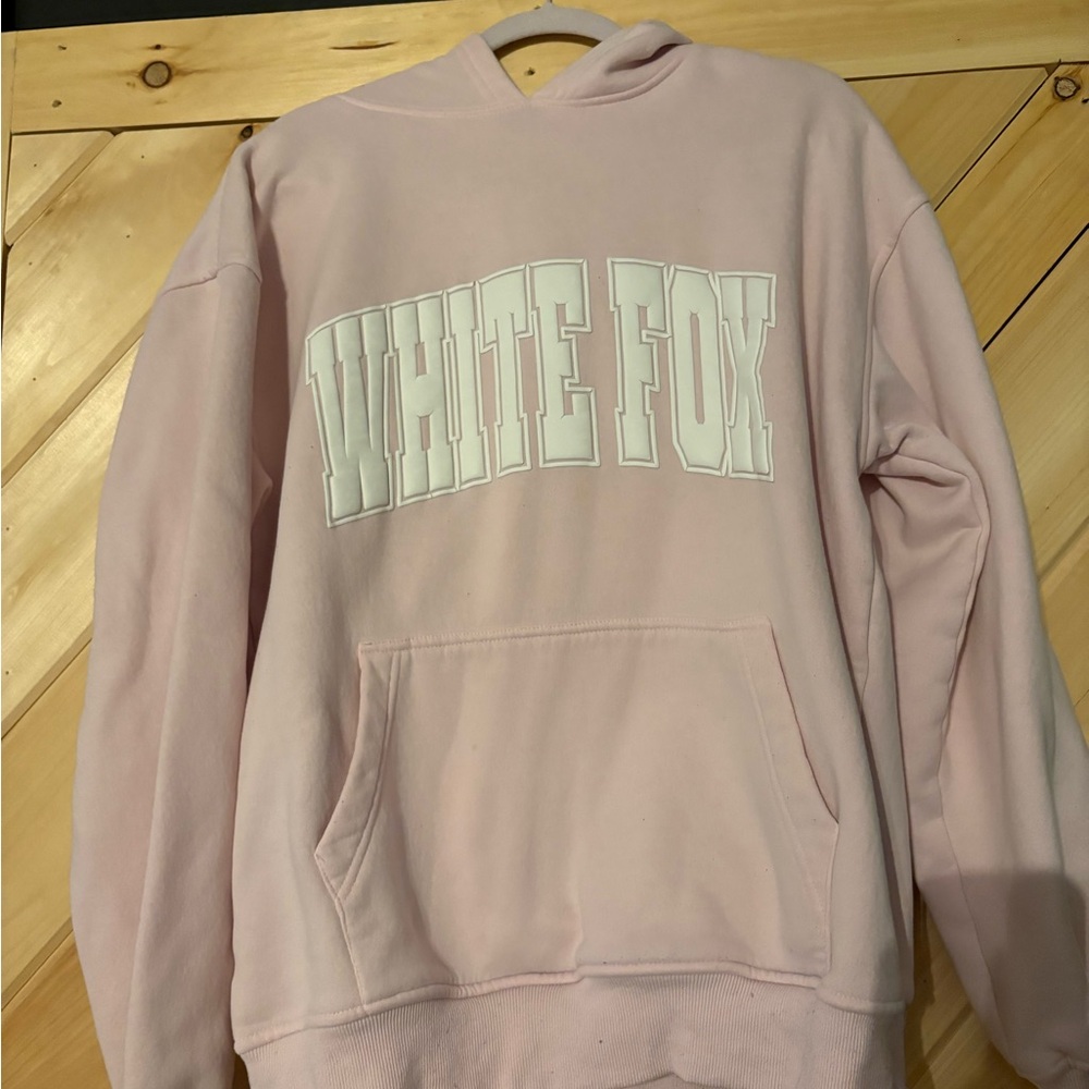 White Fox Boutique Pink Hoodie